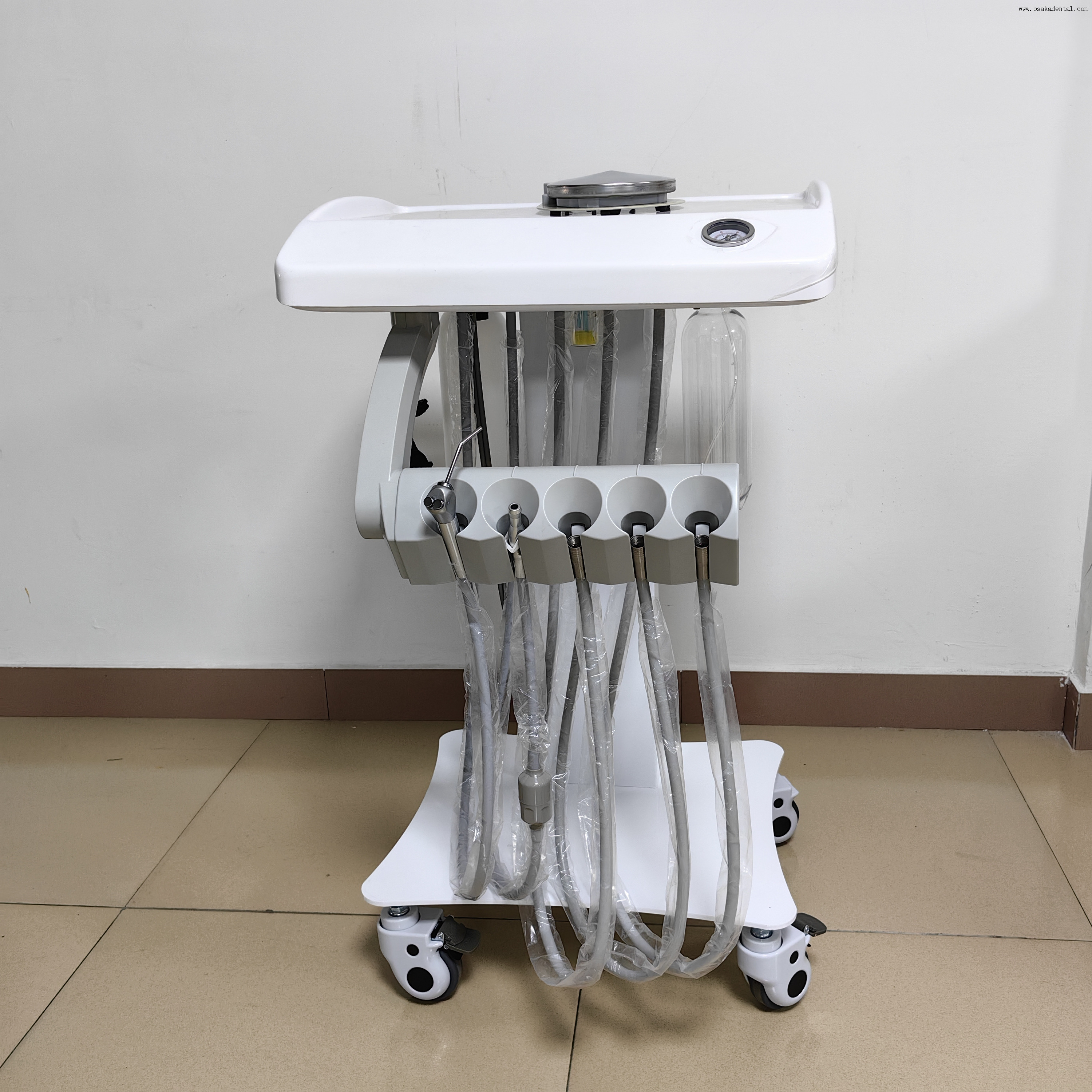 Dental treatment moving cart for out door working 