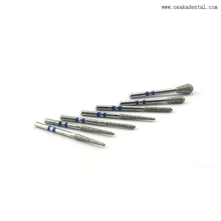Dental Diamond Burs for Preparing Sinered Zirconia