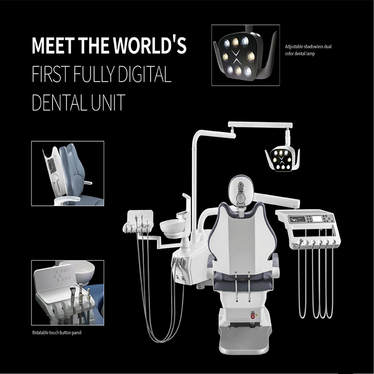 Dental Chair Unit with Grand And Ergonomic Designed Seat
