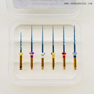 Thermally Activated Blue Large Taper Endodontic Files for dental endodontic