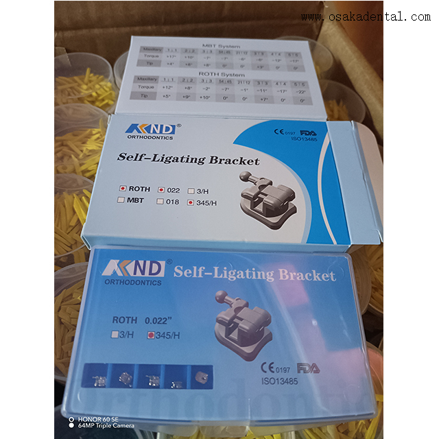 High-Quality Self-Ligating Brackets for Orthodontic Treatment