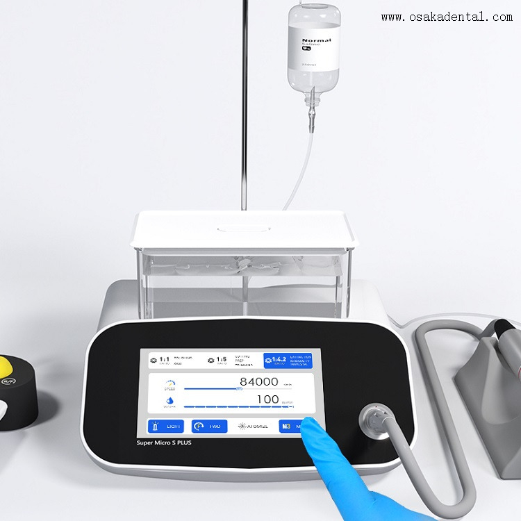 Dental Implant Machine Include 1pc 20:1 Contra Angle Fiber Optic