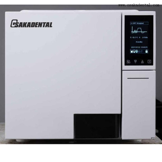 European B Class 23L dental autoclave with built-in printer
