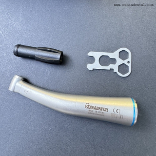 Dental 1:1 Fiber Optic Contra Angle for RA Burs Or FG Burs