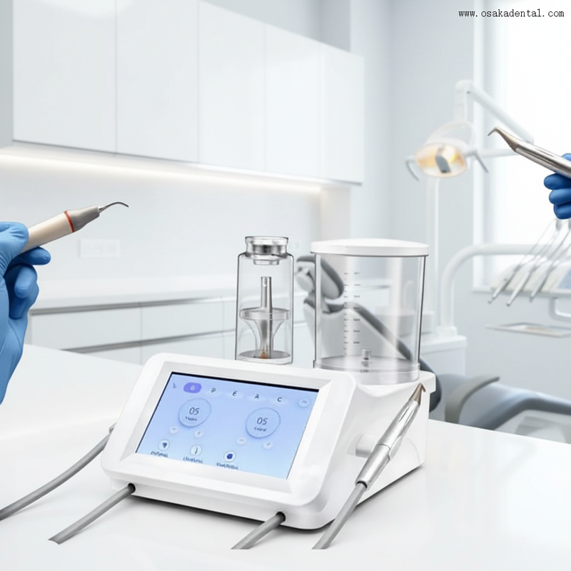 Dental Scaler with Air Prophy Two in One Machine