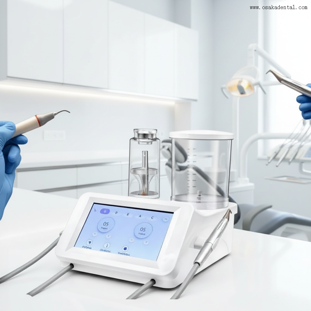 Dental Scaler with Air Prophy Two in One Machine