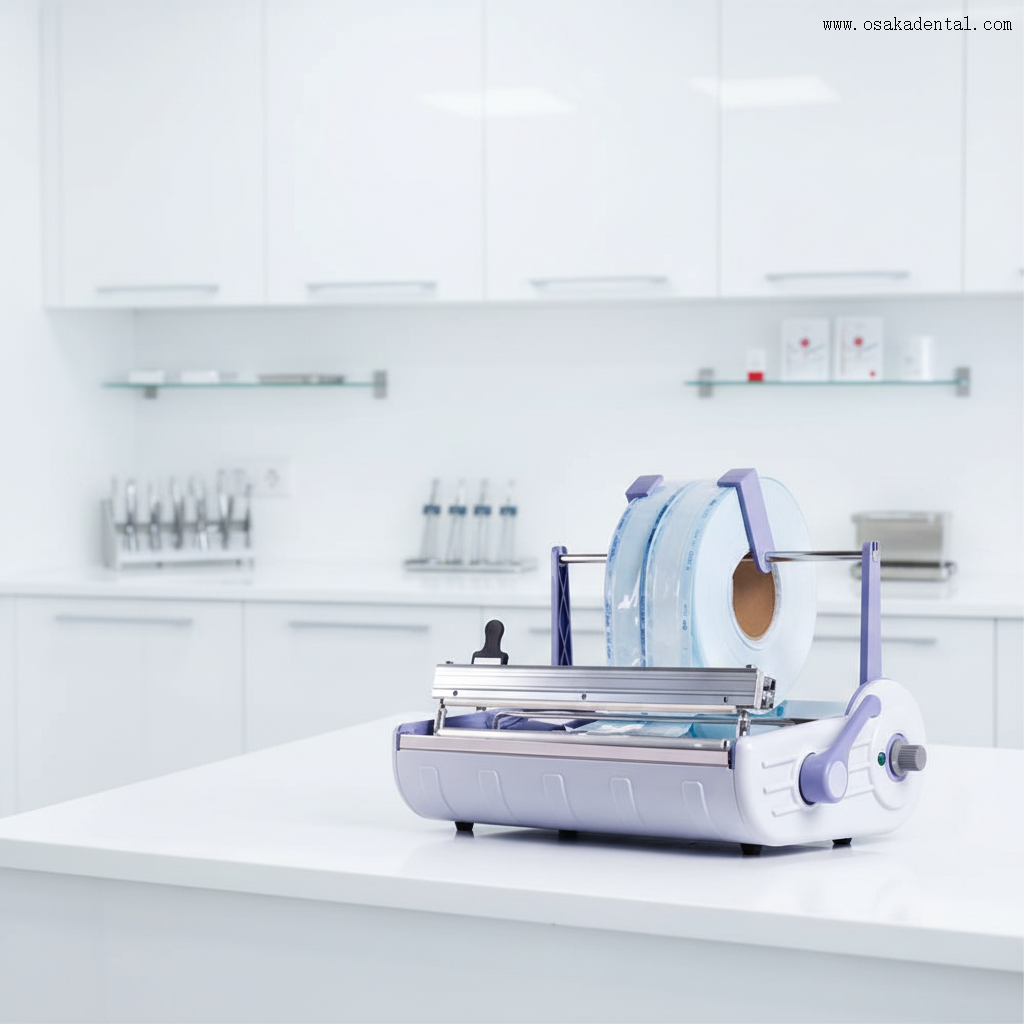 Dental Automatic Dental Sealing Machine with holder for sterilization pouch and for Sterilization Bags