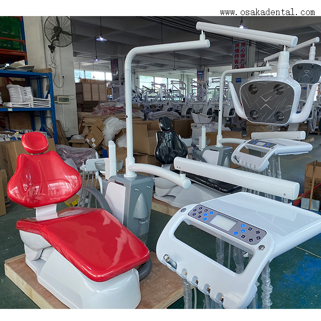 Ergonomic Dental Chair with Adjustable Headrest and Footrest