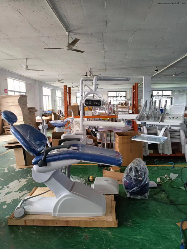 Mounted Dental Chair Unit DC-500: Ergonomic Design with Integrated Light & Delivery System 