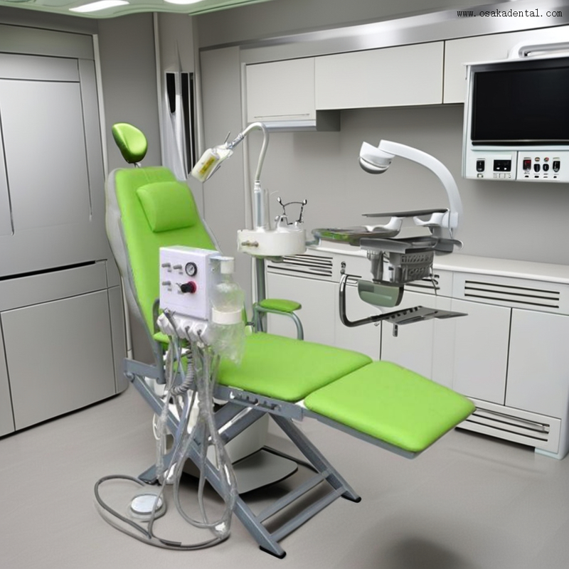 portable folding dental chair with Compact & Mobile Design