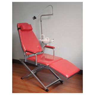 Simple Portable Dental Chair with LED Lamp