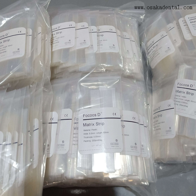 Straight Mylar Matrix Strip for Endodontic