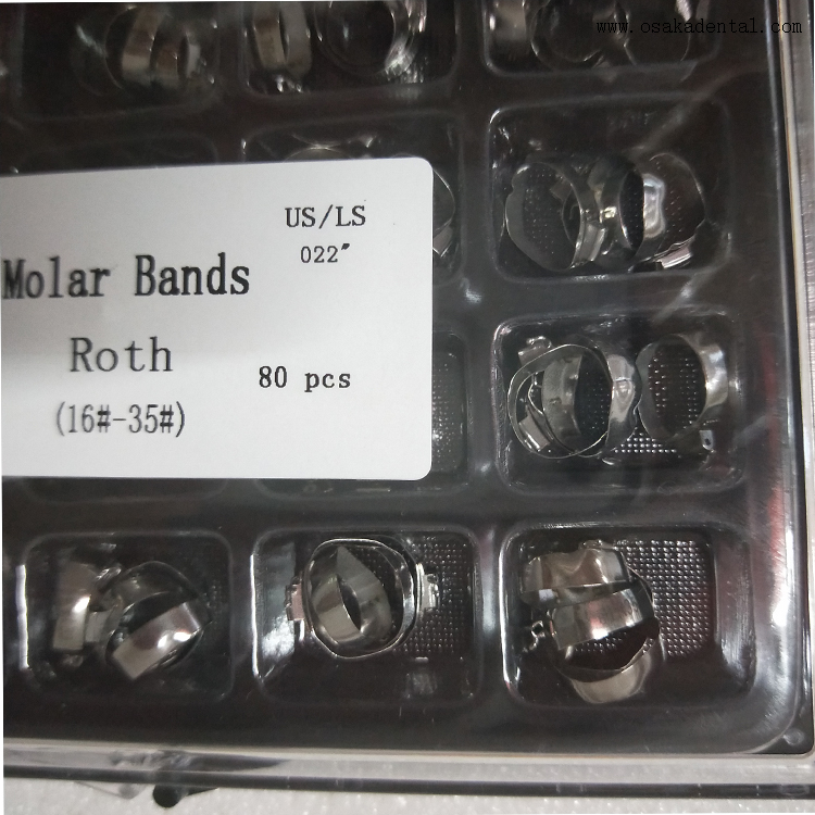 Dental Orthodontic Accessories Roth/MBT/Edgewise Molor Band