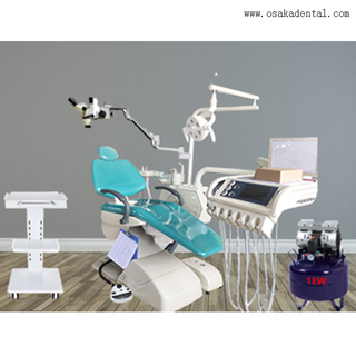Dental Chair with Dental X Ray Machine And Air Compressor