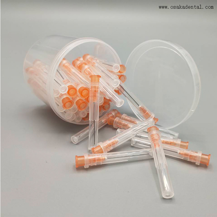 Dental Half Cut Disposable Irrigation Needles