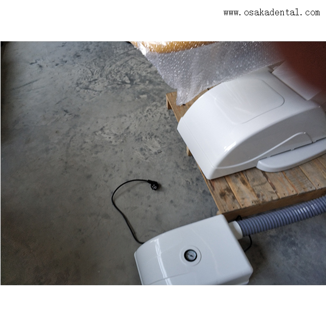 Top Mounted Dental Chair Unit with Dental Air Compressor And Oral Camera with Monitor
