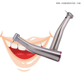 LED increasing electric micro motor 1:5 contra angle handpiece Red ring high speed handpiece 