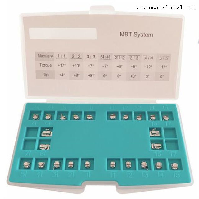 Dental Orthodontic Self-Ligating Metal Bracket 