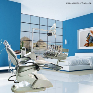Dental chair with top mounted
