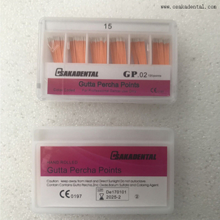 Dental Filling Material 02 Taper Gutta Percha Points
