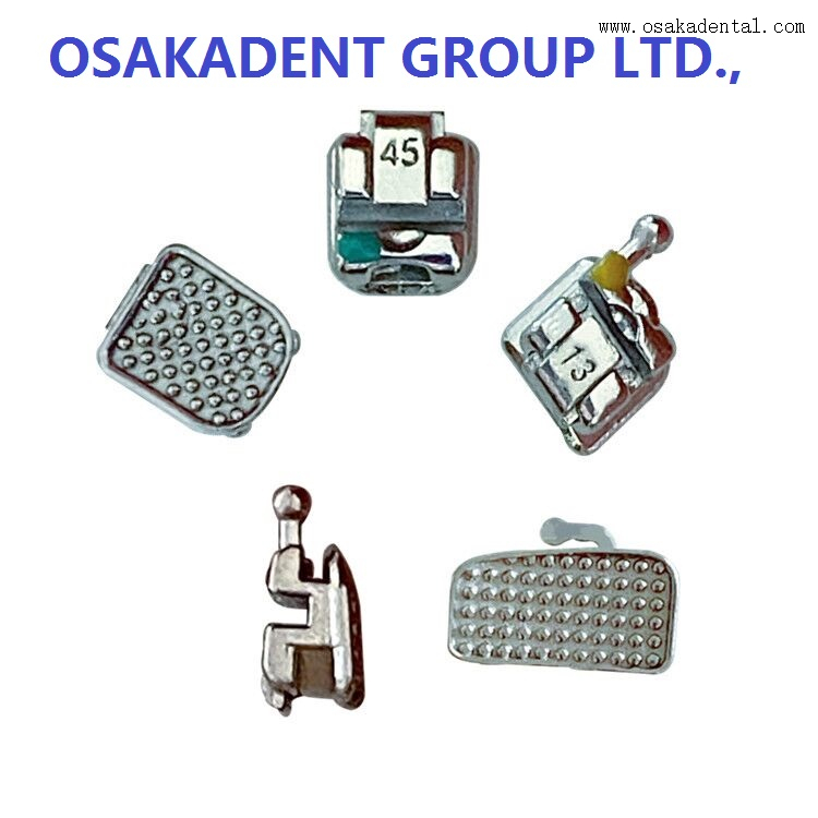 Dental Metal Orthodontic MBT Self-ligating Bracket