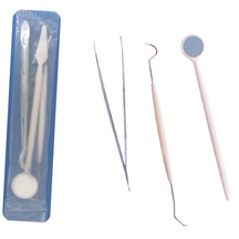 Three Piece Set Disposable Dental Examination Kit Dental Consumables