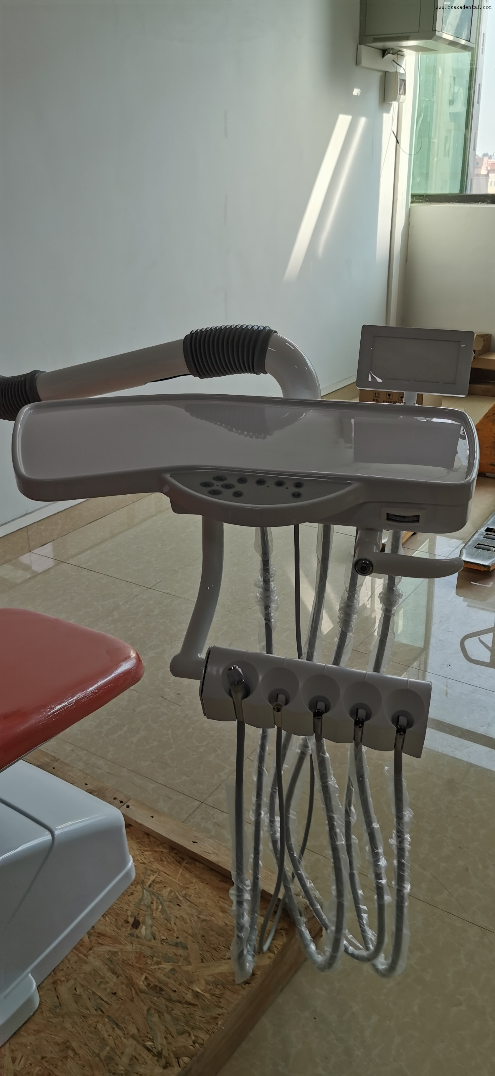 LED Lamp Double Arm Dental Chair Unit