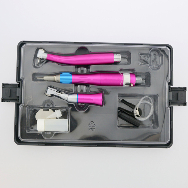 Colorful Dental Handpiece Set including high speed and low speed with CE