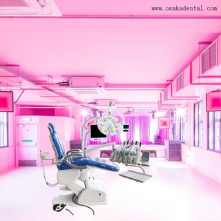 High class Dental chair with Surgical implanting lamp