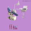 Dental Chair with Touch Screen Instrument Tray and dental handpiece with good quality dental chair 