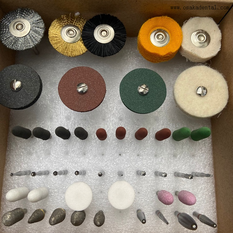 Grinding And Polishing Kits for Dental Lab Use for Metal/alloy 3A01
