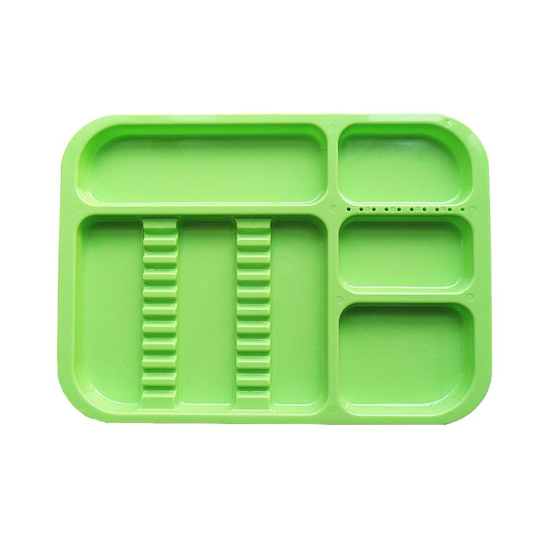 High Temperature Resistant Disinfection 134℃ Dental Separate Instrument Tray Divided Setup Dental Kit Plastic Disposable Separating Dental Instrument Tray