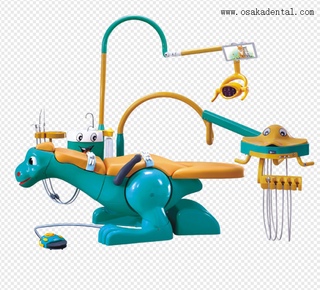 Dental Chair Unit Special For Children Design Cartoon Dental Chair Kids Dental Chair Popular Dianosaur Dental Chair