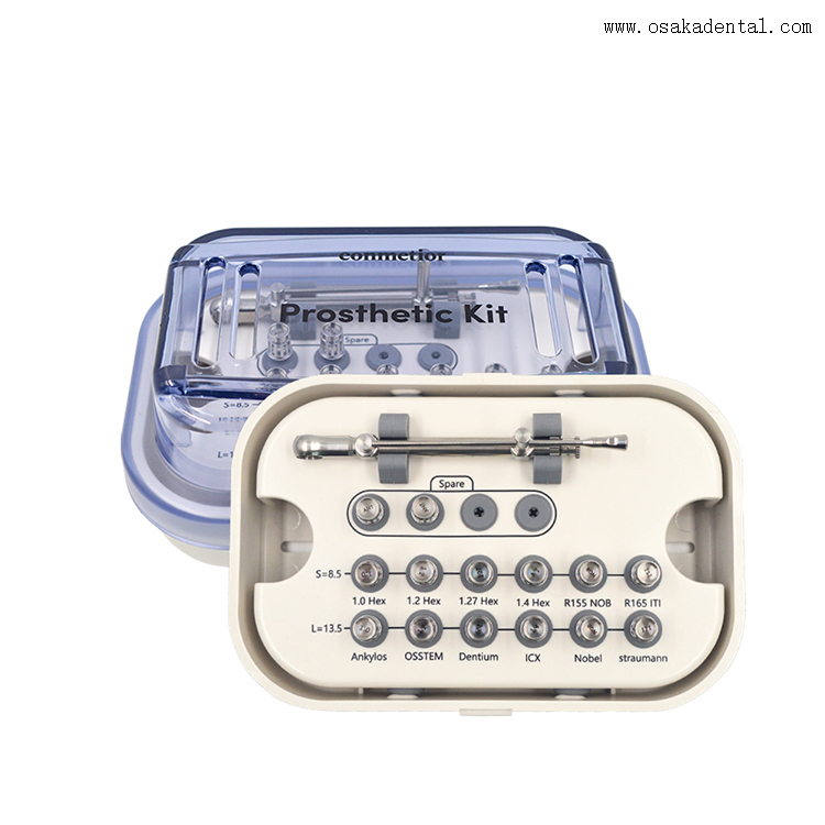 Dental Universal Torque Ratchet Screwdrivers Wrench Implant Restoration Tool Kit 