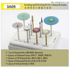 Dental diamond burs kit Grinding and polishing kit for zirconia