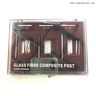 Dental Glass Fiber Post with 18pcs Post And 3pcs Drills
