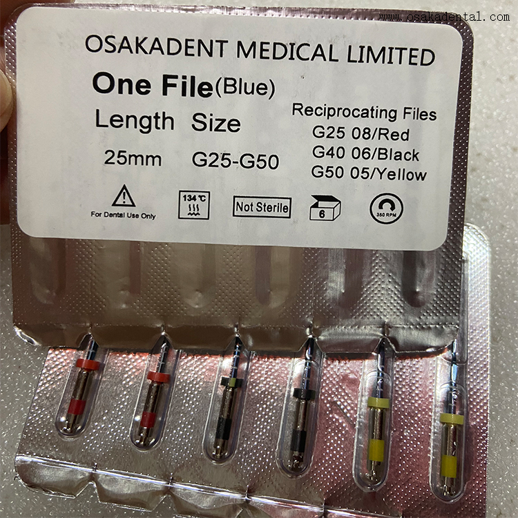 Dental Endodontic Niti Rotary One File System