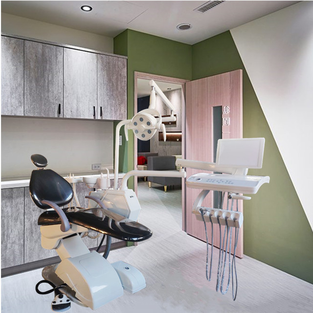 Stable Dental Patient Chair Unit with Big Seat