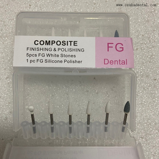 Dental Composite Finishing&polishing Burs Kits/White Stone OSA-FG01