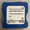 STAINLESS STEEL MATRICE BANDS in roll for dental treatment for dental handpiece