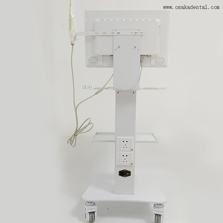 Dental Mobile Tool Cart with The Holder for Monitor