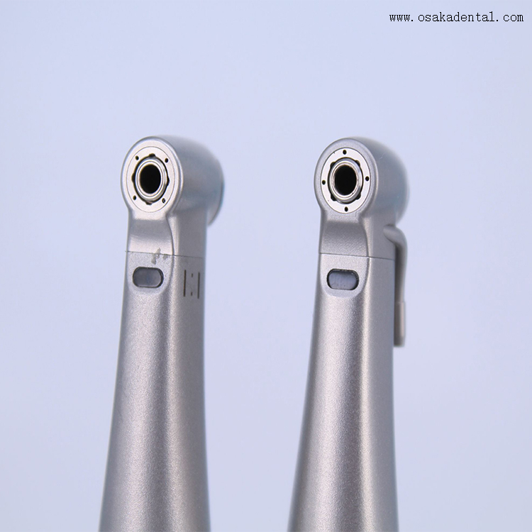 Mini Head 1:1 Fiber Optic Dental Contra Angle Handpiece