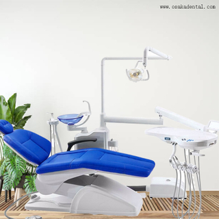 Economic Dental Chair with Nice Blue Colour