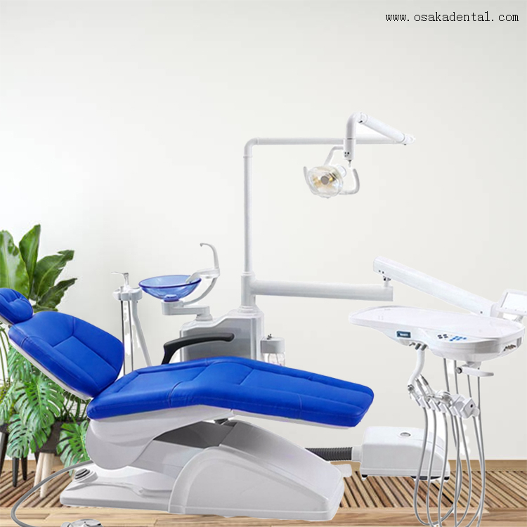 Economic Dental Chair with Nice Blue Colour