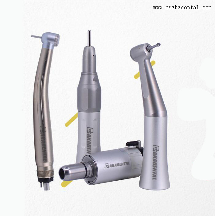 Dental Strong Power Low Speed Handpiece And High Speed in Set 2