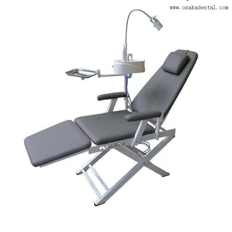 Dental Portable Dental Unit with Spittoon And Tray