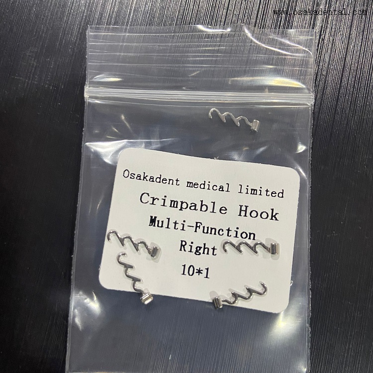 Dental Orthodontic Crimpable Hook Multi-Function Right