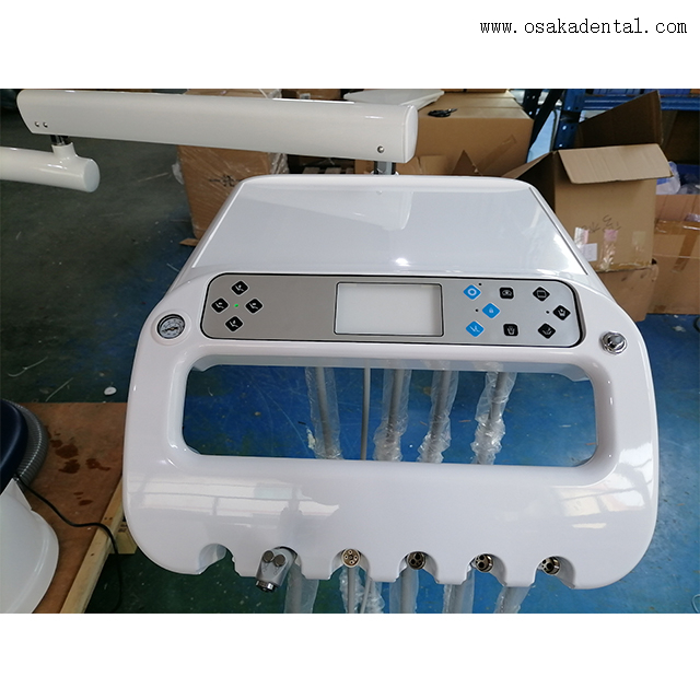 High class dental chair with dental chair unit for dental clinic