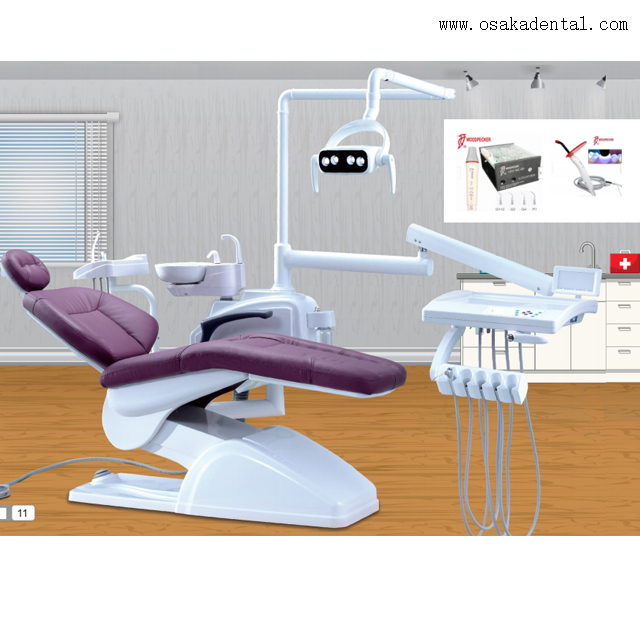 Cheap price dental chair with dental air compressor