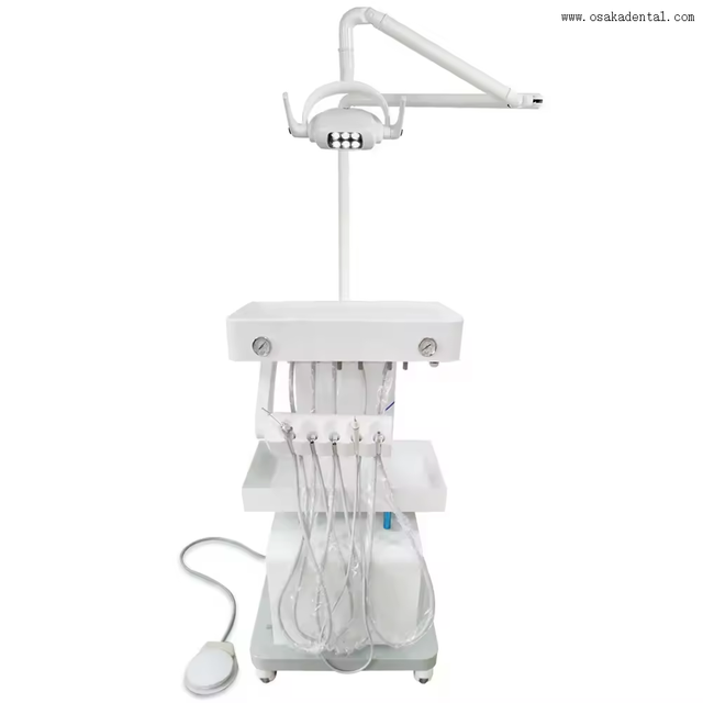 One Stop Solution High Quality Medical Equipment Veterinary Portable Mobile Luxury Dental Treatment Unit For Pets